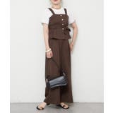 【セットアップ】共ベルト付ジレ+ワイドパンツ | RMAF　NICE CLAUP / OLIVE des OLIVE | 詳細画像30 