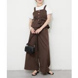 【セットアップ】共ベルト付ジレ+ワイドパンツ | RMAF　NICE CLAUP / OLIVE des OLIVE | 詳細画像29 