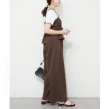 【セットアップ】共ベルト付ジレ+ワイドパンツ | RMAF　NICE CLAUP / OLIVE des OLIVE | 詳細画像31 