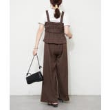 【セットアップ】共ベルト付ジレ+ワイドパンツ | RMAF　NICE CLAUP / OLIVE des OLIVE | 詳細画像32 