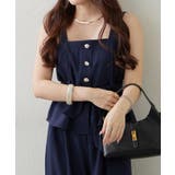 【セットアップ】共ベルト付ジレ+ワイドパンツ | RMAF　NICE CLAUP / OLIVE des OLIVE | 詳細画像20 