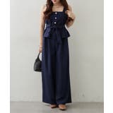 【セットアップ】共ベルト付ジレ+ワイドパンツ | RMAF　NICE CLAUP / OLIVE des OLIVE | 詳細画像23 