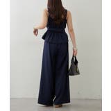【セットアップ】共ベルト付ジレ+ワイドパンツ | RMAF　NICE CLAUP / OLIVE des OLIVE | 詳細画像26 