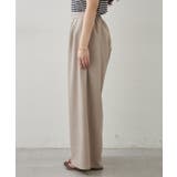 【セットアップ】共ベルト付ジレ+ワイドパンツ | RMAF　NICE CLAUP / OLIVE des OLIVE | 詳細画像34 