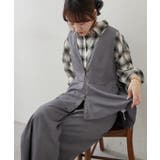 【セットアップ】ダブルジップジレ+ワイドパンツ | RMAF　NICE CLAUP / OLIVE des OLIVE | 詳細画像22 