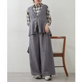 【セットアップ】ダブルジップジレ+ワイドパンツ | RMAF　NICE CLAUP / OLIVE des OLIVE | 詳細画像23 