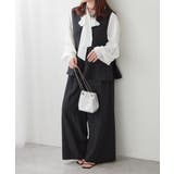 【セットアップ】ダブルジップジレ+ワイドパンツ | RMAF　NICE CLAUP / OLIVE des OLIVE | 詳細画像32 