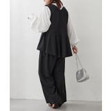 【セットアップ】ダブルジップジレ+ワイドパンツ | RMAF　NICE CLAUP / OLIVE des OLIVE | 詳細画像33 