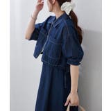 【セットアイテム】デニム5分袖ブルゾン+キャミワンピース | RMAF　NICE CLAUP / OLIVE des OLIVE | 詳細画像11 