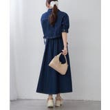 【セットアイテム】デニム5分袖ブルゾン+キャミワンピース | RMAF　NICE CLAUP / OLIVE des OLIVE | 詳細画像15 