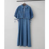 【セットアイテム】デニム5分袖ブルゾン+キャミワンピース | RMAF　NICE CLAUP / OLIVE des OLIVE | 詳細画像24 