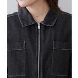 【セットアイテム】デニム5分袖ブルゾン+キャミワンピース | RMAF　NICE CLAUP / OLIVE des OLIVE | 詳細画像30 