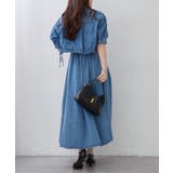 【セットアイテム】デニム5分袖ブルゾン+キャミワンピース | RMAF　NICE CLAUP / OLIVE des OLIVE | 詳細画像6 