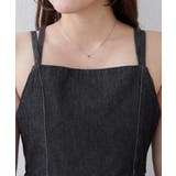 【セットアイテム】デニム5分袖ブルゾン+キャミワンピース | RMAF　NICE CLAUP / OLIVE des OLIVE | 詳細画像38 