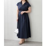 スキッパーフレンチスリーブワンピース | RMAF　NICE CLAUP / OLIVE des OLIVE | 詳細画像11 