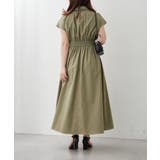 スキッパーフレンチスリーブワンピース | RMAF　NICE CLAUP / OLIVE des OLIVE | 詳細画像16 