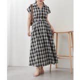 スキッパーフレンチスリーブワンピース | RMAF　NICE CLAUP / OLIVE des OLIVE | 詳細画像20 