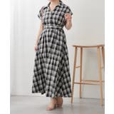 スキッパーフレンチスリーブワンピース | RMAF　NICE CLAUP / OLIVE des OLIVE | 詳細画像23 