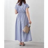 スキッパーフレンチスリーブワンピース | RMAF　NICE CLAUP / OLIVE des OLIVE | 詳細画像5 