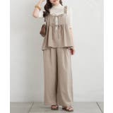 【セットアップ】リボンキャミ×ワイドパンツ | RMAF　NICE CLAUP / OLIVE des OLIVE | 詳細画像7 