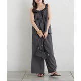【セットアップ】リボンキャミ×ワイドパンツ | RMAF　NICE CLAUP / OLIVE des OLIVE | 詳細画像2 