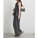 【セットアップ】リボンキャミ×ワイドパンツ | RMAF　NICE CLAUP / OLIVE des OLIVE | 詳細画像4 