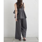 【セットアップ】リボンキャミ×ワイドパンツ | RMAF　NICE CLAUP / OLIVE des OLIVE | 詳細画像5 