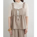 【セットアップ】リボンキャミ×ワイドパンツ | RMAF　NICE CLAUP / OLIVE des OLIVE | 詳細画像19 