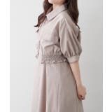 グレージュ | 【セットアップ】ジップブルゾン×ワンピース | RMAF NICE CLAUP / OLIVE des OLIVE