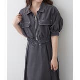 チャコール | 【セットアップ】ジップブルゾン×ワンピース | RMAF NICE CLAUP / OLIVE des OLIVE