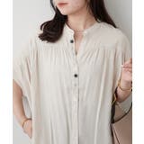 ナチュラル | 色々釦チュニックワンピース | RMAF　NICE CLAUP / OLIVE des OLIVE