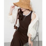 ブラウン | ヘンリータンクワンピース | RMAF　NICE CLAUP / OLIVE des OLIVE