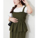 【セットアイテム】コーディネートワンピース+テレコT | RMAF　NICE CLAUP / OLIVE des OLIVE | 詳細画像8 