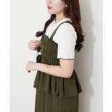 【セットアイテム】コーディネートワンピース+テレコT | RMAF　NICE CLAUP / OLIVE des OLIVE | 詳細画像9 