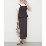 チャコール | 【セットアイテム】コーディネートワンピース+テレコT | RMAF　NICE CLAUP / OLIVE des OLIVE