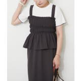 【セットアイテム】コーディネートワンピース+テレコT | RMAF　NICE CLAUP / OLIVE des OLIVE | 詳細画像3 