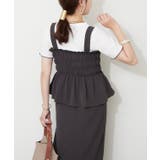 【セットアイテム】コーディネートワンピース+テレコT | RMAF　NICE CLAUP / OLIVE des OLIVE | 詳細画像4 
