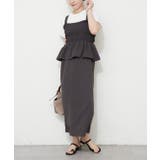 【セットアイテム】コーディネートワンピース+テレコT | RMAF　NICE CLAUP / OLIVE des OLIVE | 詳細画像5 