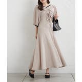 【Web限定】配色カットジャガードアンサンブル | NICE CLAUP / OLIVE des OLIVE　OUTLET | 詳細画像1 