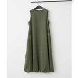 カーキ | ノースリバルーンワンピース | RMAF NICE CLAUP / OLIVE des OLIVE