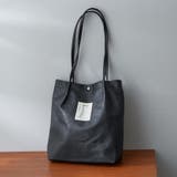 ブラック | 合皮ハンドルタックトート | RMAF　NICE CLAUP / OLIVE des OLIVE