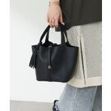 ブラック | タッセル付トート | RMAF NICE CLAUP / OLIVE des OLIVE