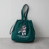 【Web限定】アニマル刺繍巾着トート | RMAF　NICE CLAUP / OLIVE des OLIVE | 詳細画像4 