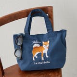 ネイビー | 【Web限定】アニマル刺繍プチバッグ | RMAF NICE CLAUP / OLIVE des OLIVE