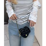 ブラック | ハートキルティングバッグ | RMAF　NICE CLAUP / OLIVE des OLIVE