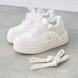 チャーム付2リボンスニーカー | RMAF　NICE CLAUP / OLIVE des OLIVE | 詳細画像5 