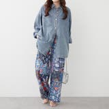 【nane】さらっと快適 インド綿 パッチワークパンツ | RMAF　NICE CLAUP / OLIVE des OLIVE | 詳細画像8 