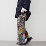 【nane】さらっと快適 インド綿 パッチワークパンツ | RMAF　NICE CLAUP / OLIVE des OLIVE | 詳細画像12 