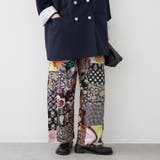 【nane】さらっと快適 インド綿 パッチワークパンツ | RMAF　NICE CLAUP / OLIVE des OLIVE | 詳細画像15 