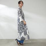 【nane】インド綿 総柄ワンピース | RMAF　NICE CLAUP / OLIVE des OLIVE | 詳細画像7 